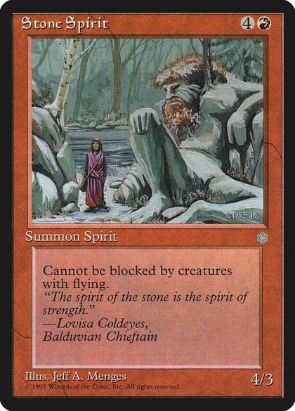Stone Spirit, Ice Age #4901