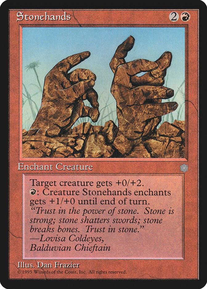 Stonehands, Ice Age #4902