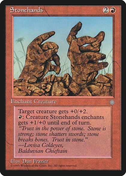 Stonehands, Ice Age #4902