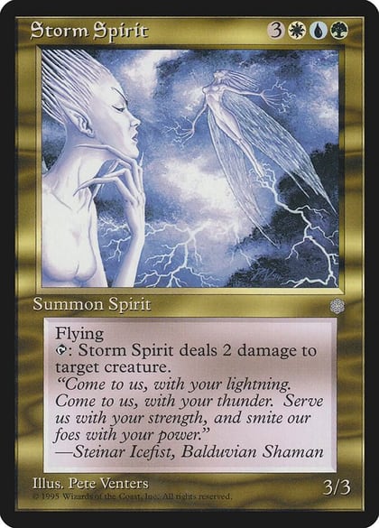 Storm Spirit, Ice Age #4903