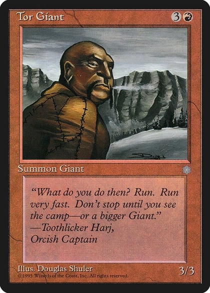Tor Giant, Ice Age #4920