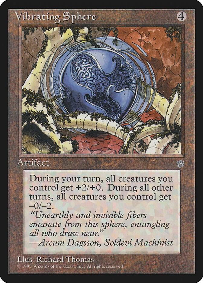 Vibrating Sphere, Ice Age #4932