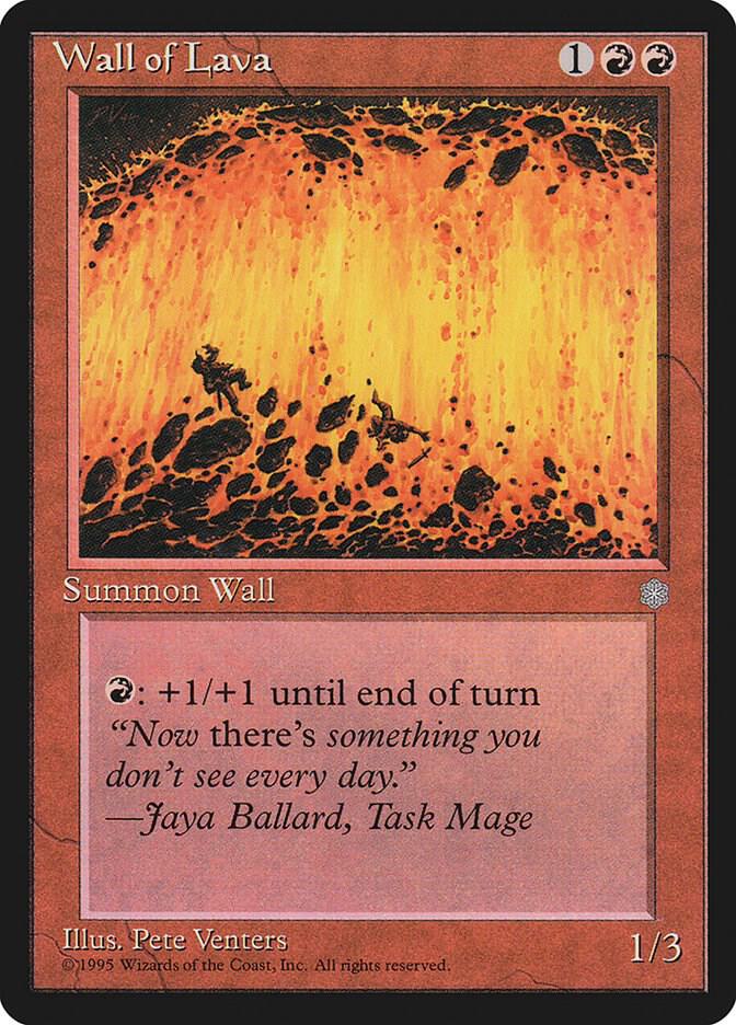 Wall of Lava, Ice Age #4934