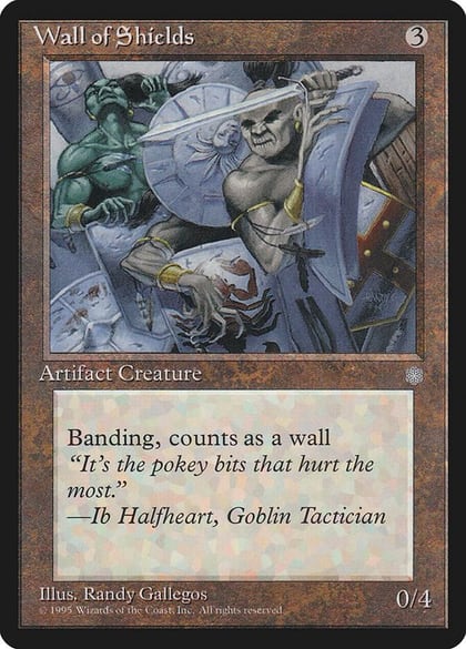 Wall of Shields, Ice Age #4936