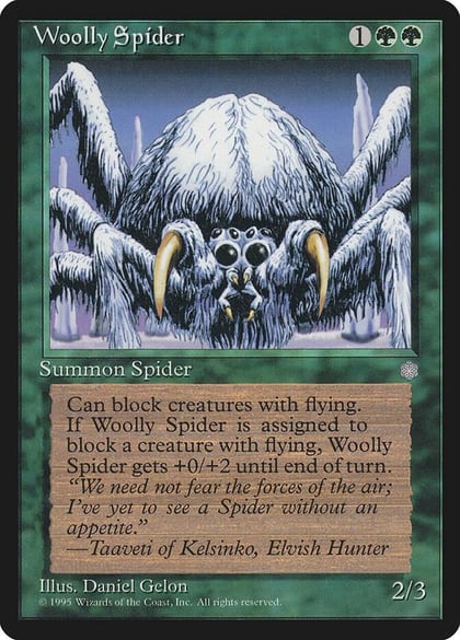 Woolly Spider, Ice Age #4949