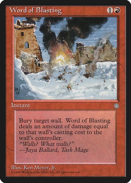Word of Blasting, Ice Age #4950