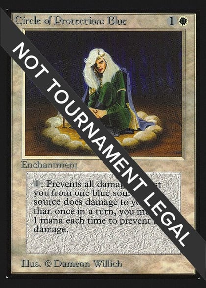 Circle of Protection: Blue (IE), International Edition #97128