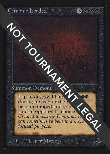 Demonic Hordes (IE), International Edition #97155