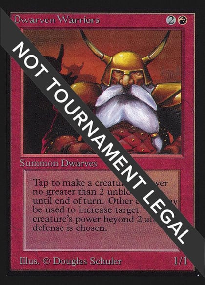 Dwarven Warriors (IE), International Edition #97166