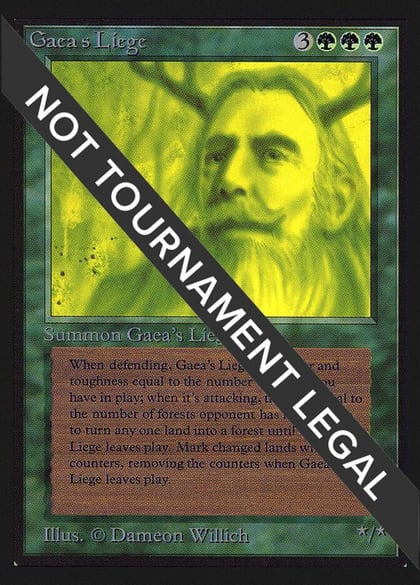 Gaea's Liege (IE), International Edition #97188