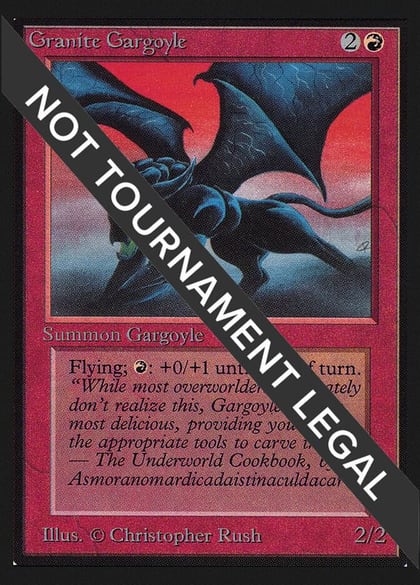 Granite Gargoyle (IE), International Edition #97196