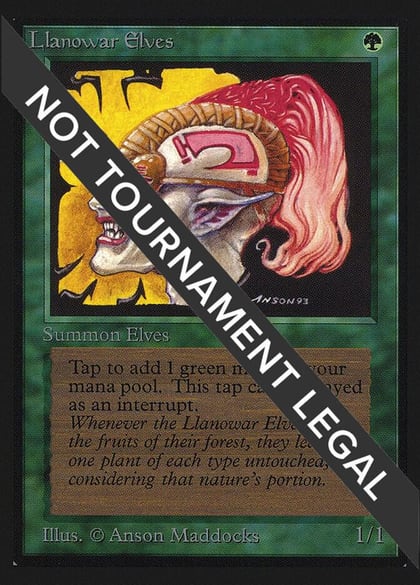 Llanowar Elves (IE), International Edition #97241