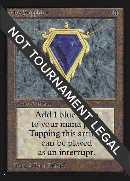 Mox Sapphire (IE), International Edition #97260