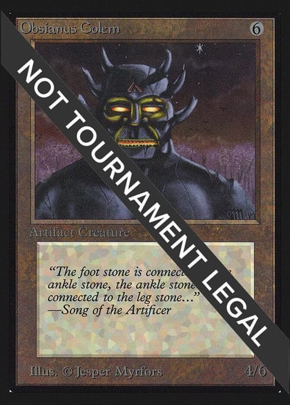 Obsianus Golem (IE), International Edition #97267
