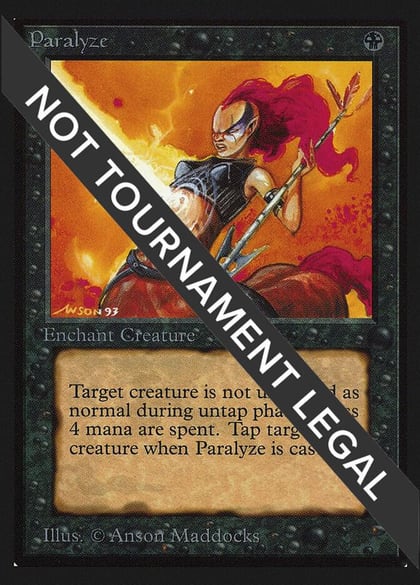 Paralyze (IE), International Edition #97270