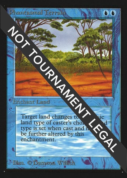 Phantasmal Terrain (IE), International Edition #97275