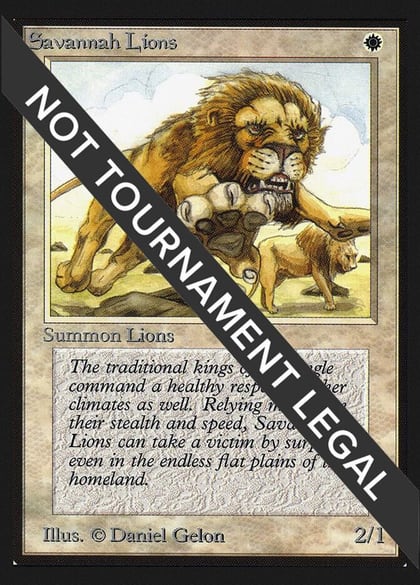Savannah Lions (IE), International Edition #97303