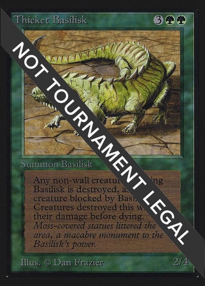Thicket Basilisk (IE), International Edition #97333
