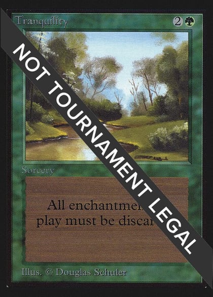 Tranquility (IE), International Edition #97340
