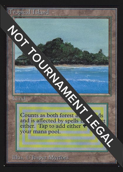 Tropical Island (IE), International Edition #97341