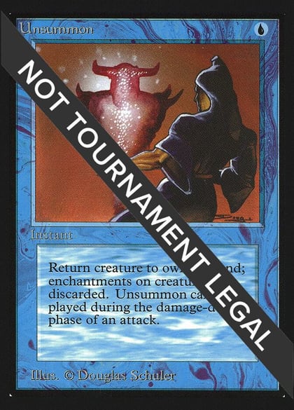 Unsummon (IE), International Edition #97349