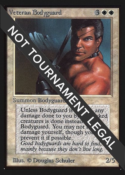 Veteran Bodyguard (IE), International Edition #97353