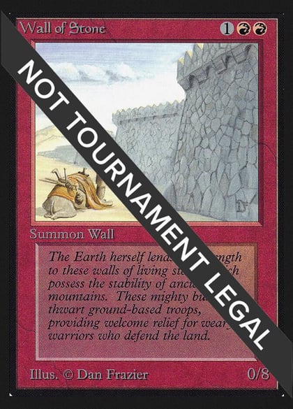 Wall of Stone (IE), International Edition #97361