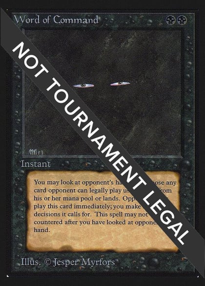 Word of Command (IE), International Edition #97378