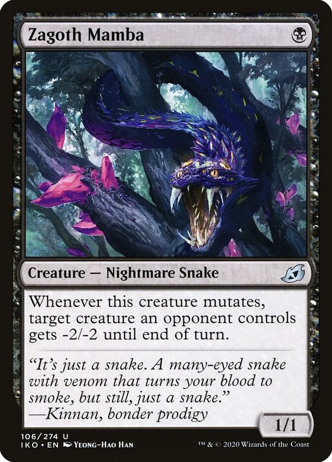Zagoth Mamba, Ikoria: Lair of Behemoths 106