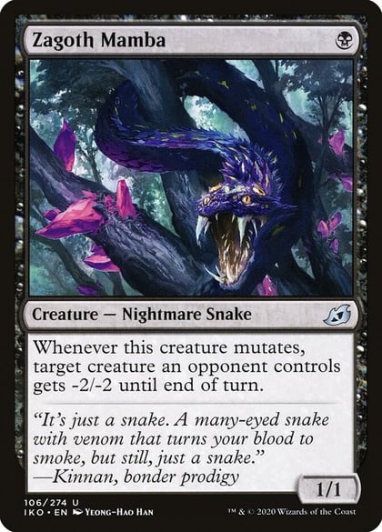 Zagoth Mamba, Ikoria: Lair of Behemoths 106