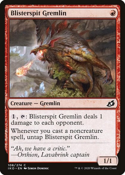 Blisterspit Gremlin, Ikoria: Lair of Behemoths 108