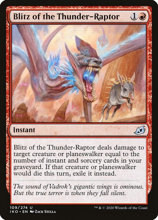 Blitz of the Thunder-Raptor, Ikoria: Lair of Behemoths 109