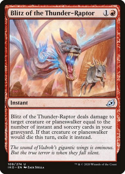 Blitz of the Thunder-Raptor, Ikoria: Lair of Behemoths 109