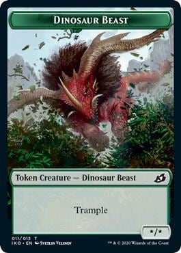 Dinosaur Beast Token, Ikoria: Lair of Behemoths 11