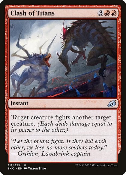 Clash of Titans, Ikoria: Lair of Behemoths 111