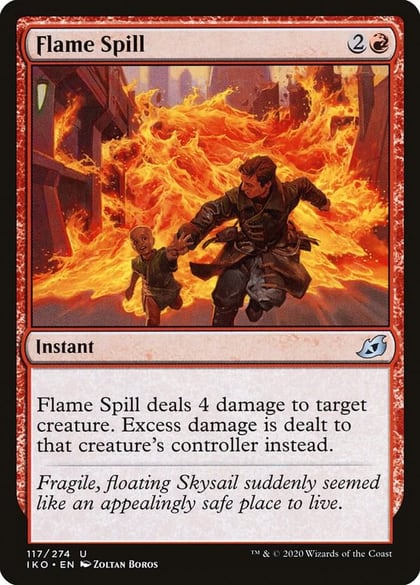 Flame Spill, Ikoria: Lair of Behemoths 117