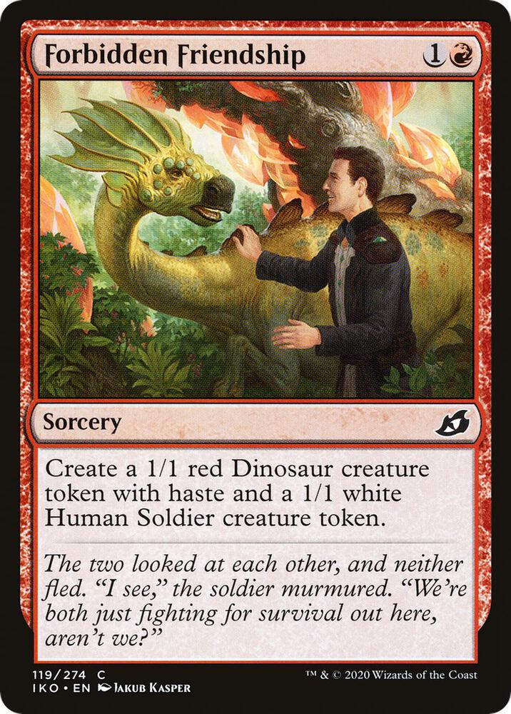 Forbidden Friendship, Ikoria: Lair of Behemoths 119