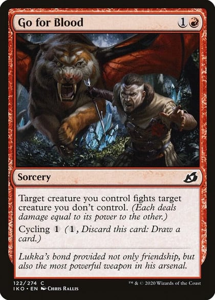 Go for Blood, Ikoria: Lair of Behemoths 122