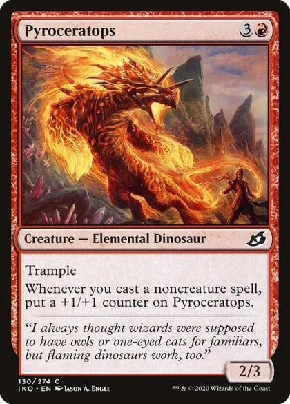 Pyroceratops, Ikoria: Lair of Behemoths 130