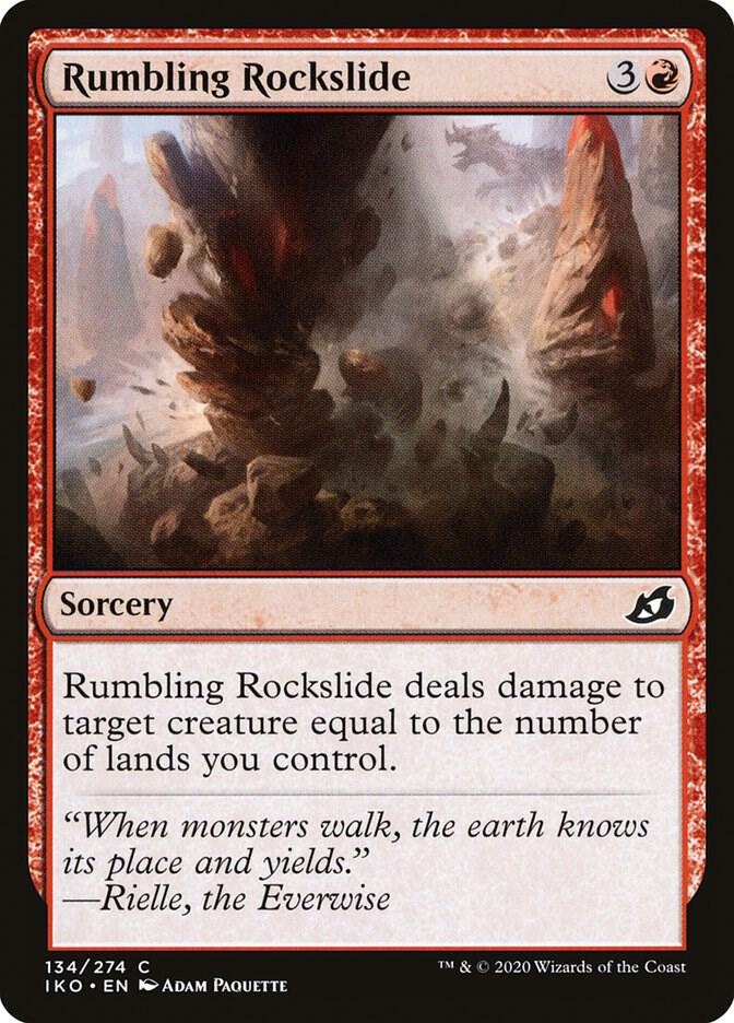 Rumbling Rockslide, Ikoria: Lair of Behemoths 134