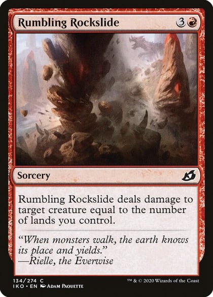Rumbling Rockslide, Ikoria: Lair of Behemoths 134