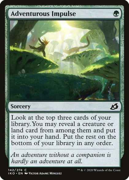 Adventurous Impulse, Ikoria: Lair of Behemoths 142