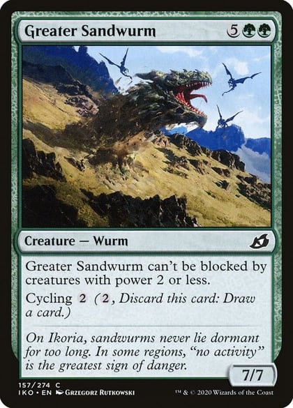 Greater Sandwurm, Ikoria: Lair of Behemoths 157