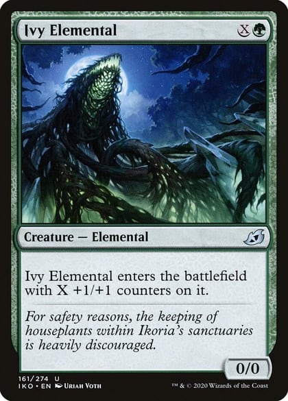 Ivy Elemental, Ikoria: Lair of Behemoths 161