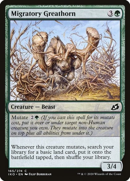 Migratory Greathorn, Ikoria: Lair of Behemoths 165