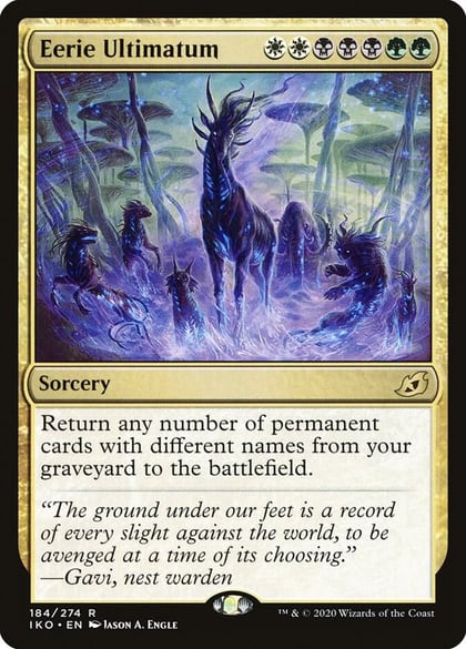 Eerie Ultimatum, Ikoria: Lair of Behemoths 184