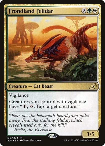 Frondland Felidar, Ikoria: Lair of Behemoths 186