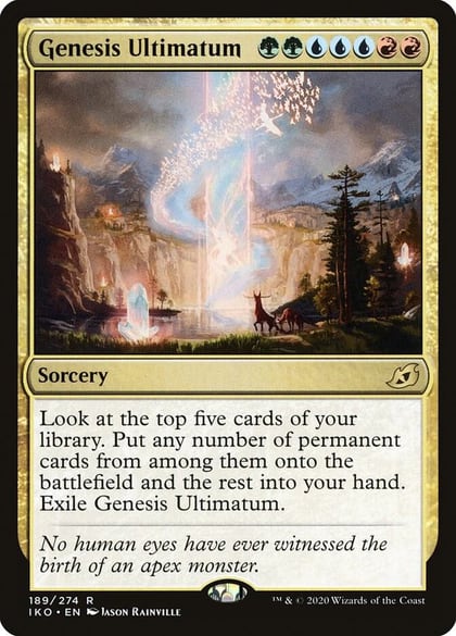 Genesis Ultimatum, Ikoria: Lair of Behemoths 189