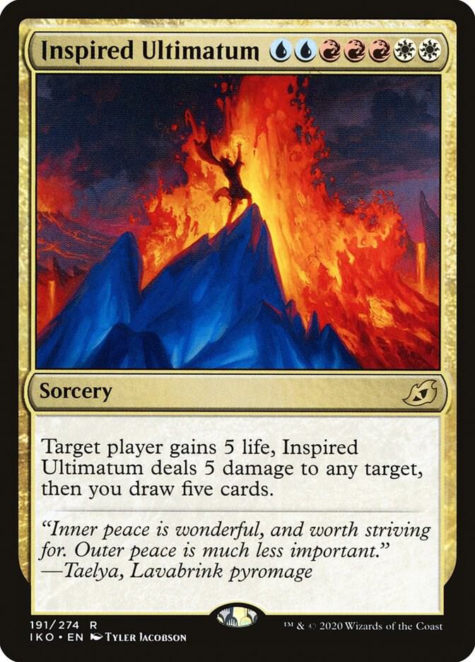 Inspired Ultimatum, Ikoria: Lair of Behemoths 191