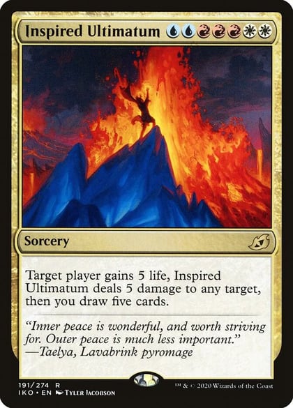 Inspired Ultimatum, Ikoria: Lair of Behemoths 191